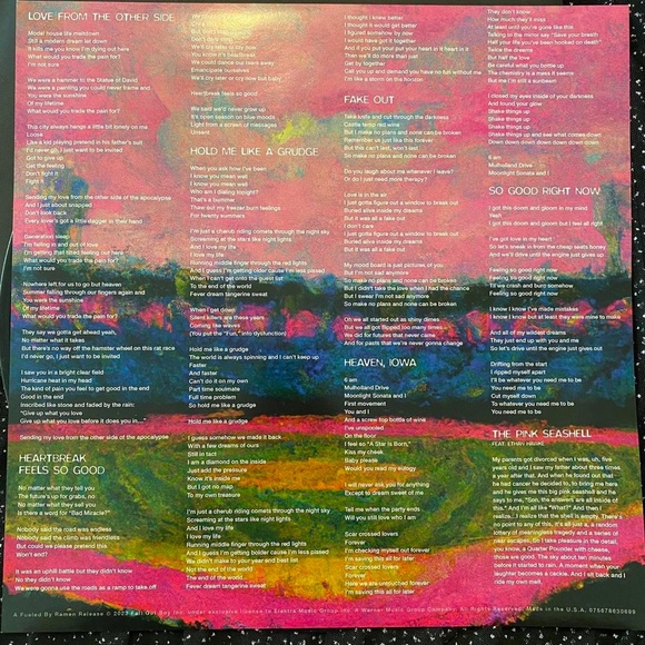 Fall Out Boy So Much (For) Stardust Black Ice Vinyl - Picture 8 of 8